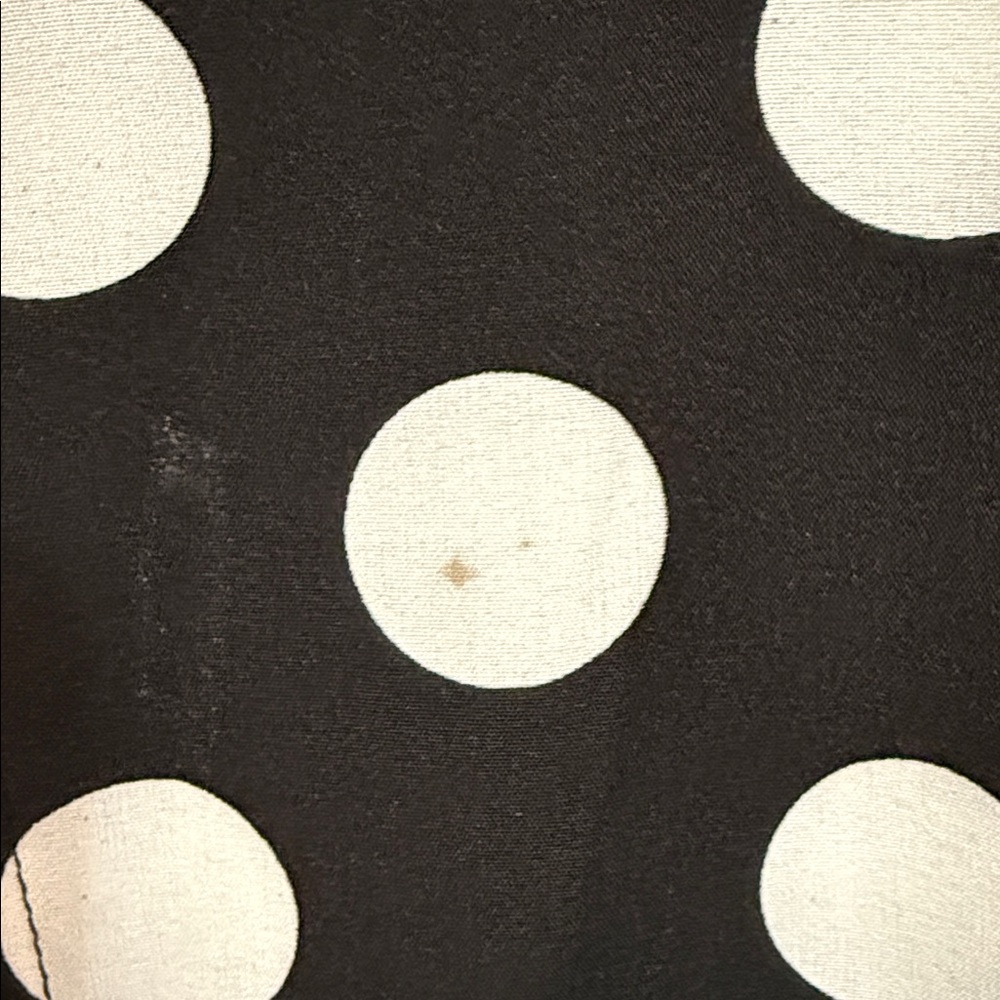 Black and White Polka Dot Blouse - Picture 2 of 3